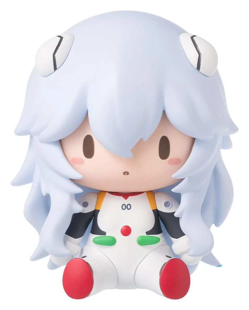 Evangelion: 3.0+1.0 Thrice Upon a Time Fuwa Petit Chibi Figure Rei: Long Hair 8 cm
